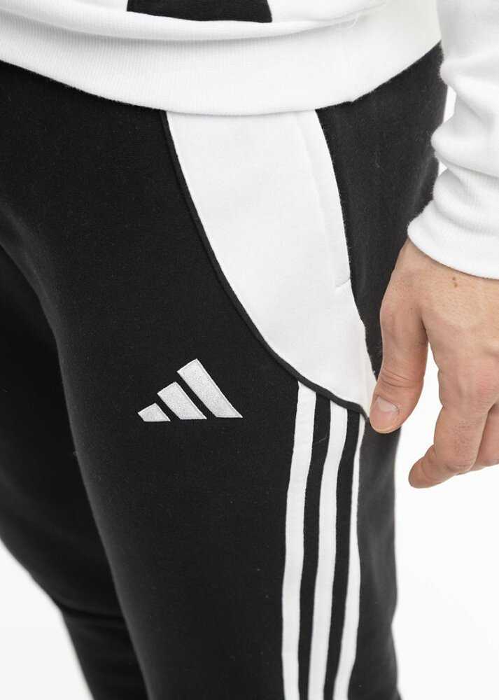 Kelnės vyrams adidas Tiro 24 Sweat juoda-balta IP1976 2XL