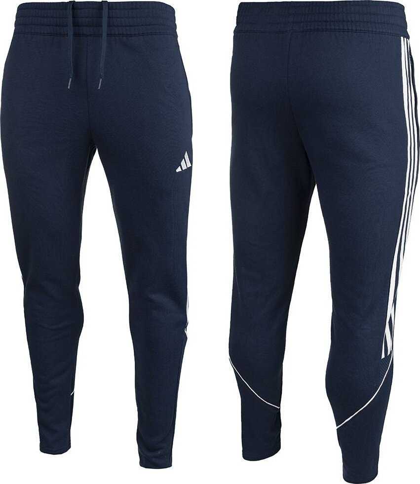 Vaikiškos kelnės Adidas Tiro 23 League Sweat tamsiai mėlynos spalvos HS3615 (152cm)