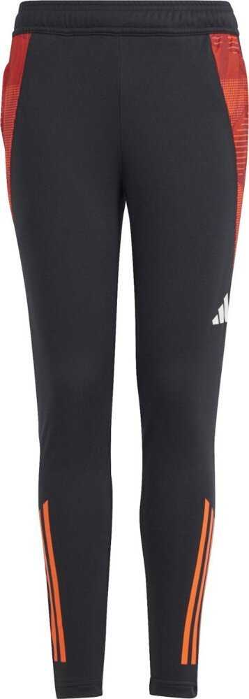 Kelnės vaikams adidas Tiro 24 Competition Training juoda-oranžinė IS1638 (128cm)