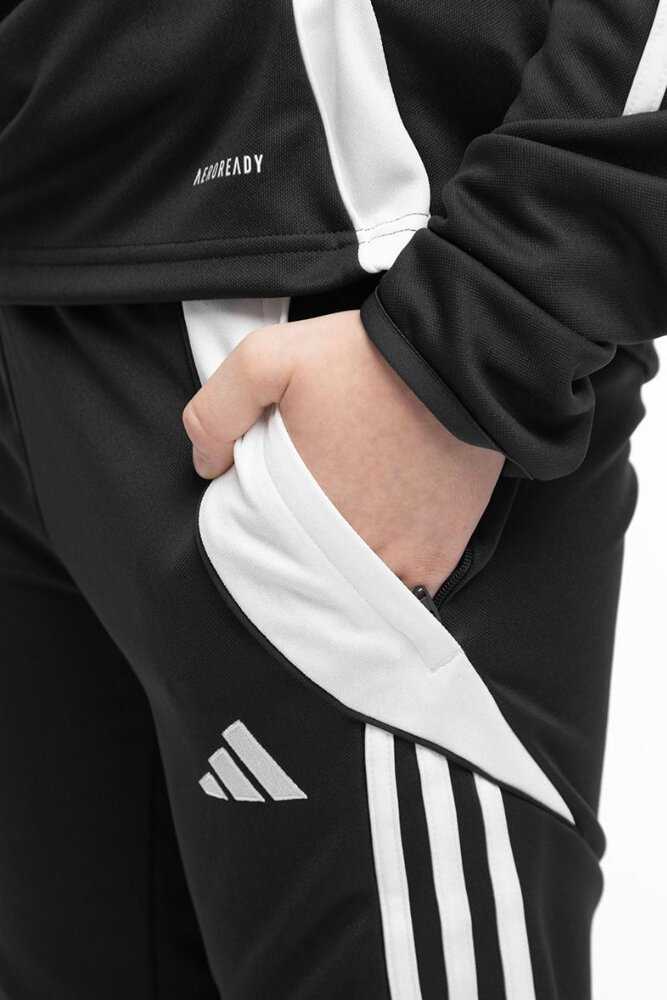 Kelnės vaikams adidas Tiro 24 Slim Training juoda IJ7667 (140cm)