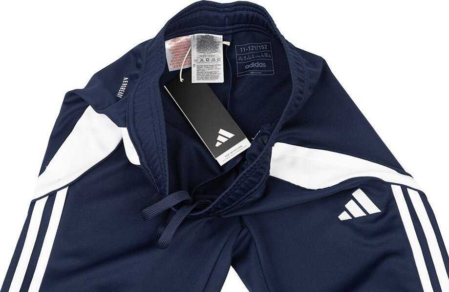 Kelnės vaikams adidas Tiro 24 Slim Training tamsiai mėlyna IS1001 (116cm)