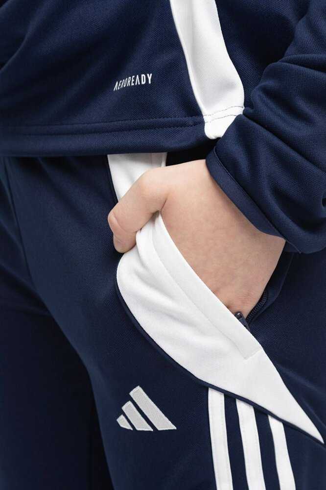 Kelnės vaikams adidas Tiro 24 Training tamsiai mėlyna IS1007 (116cm)