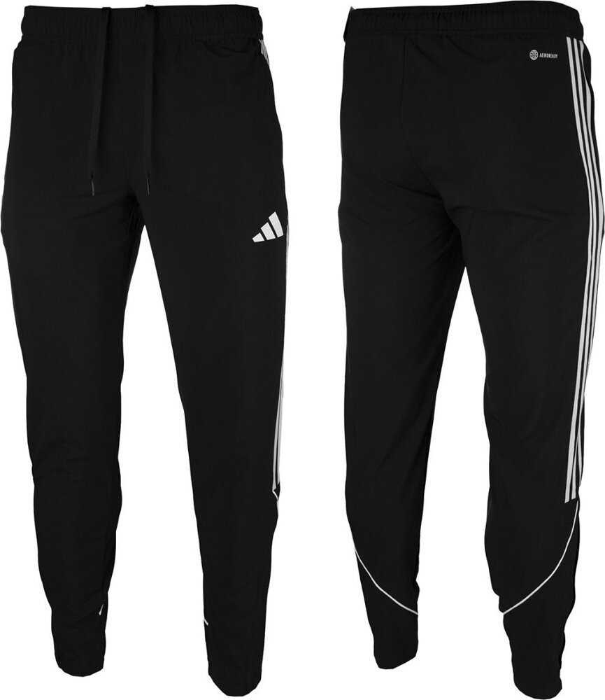 Vyriškos kelnės Adidas Tiro 23 League Woven juodos IB5012 (M)
