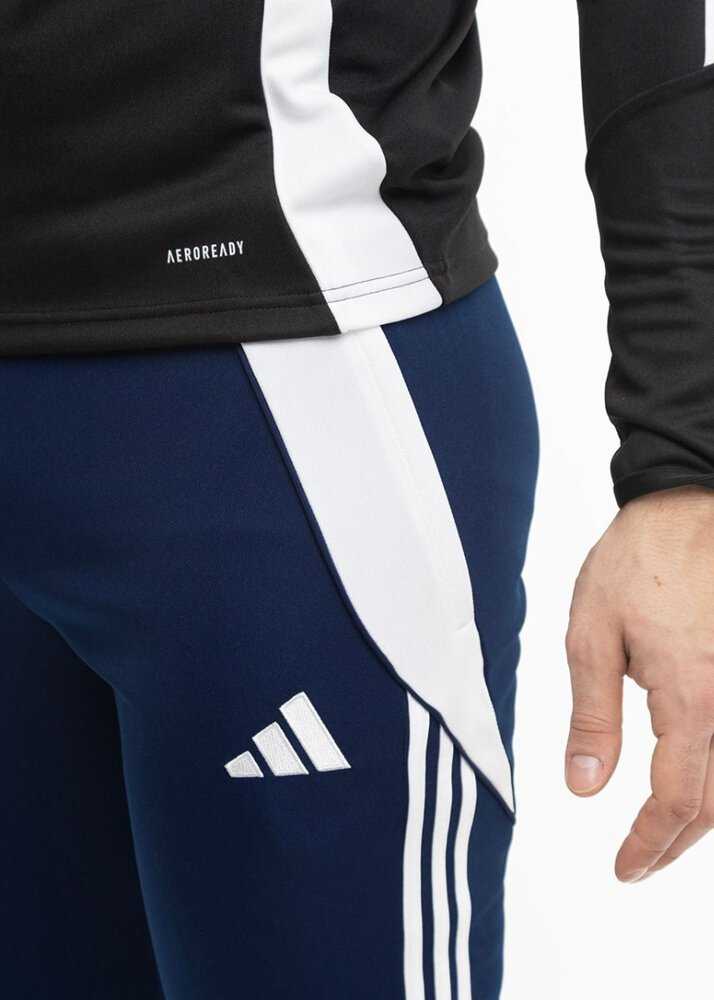 Kelnės vyrams adidas Tiro 24 Slim Training tamsiai mėlyna IR9344 (S)