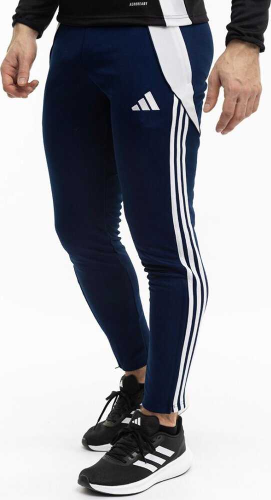 Kelnės vyrams adidas Tiro 24 Slim Training tamsiai mėlyna IR9344 (S)