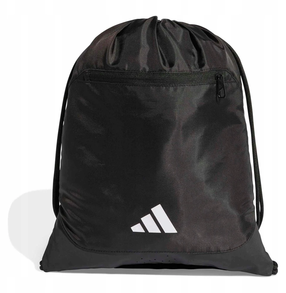 adidas Tiro Sportinis maišelis, juodas, kuprinės tipo krepšys sportui su raišteliais, JY7992