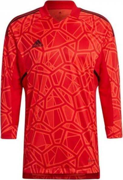 Marškinėliai bramkarska vyriška adidas Condivo 22 Long Sleeve raudona H21237 (L)