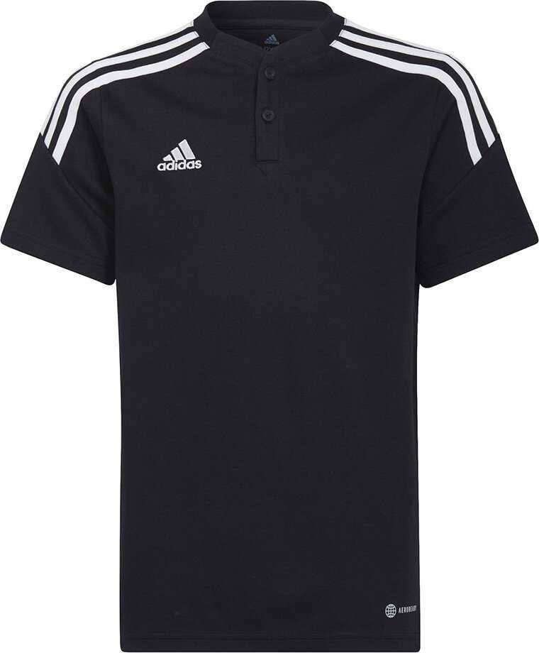Marškinėliai vaikams adidas Condivo 22 Polo juoda H44110 (140cm)