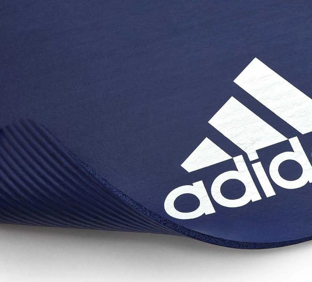 Treniruočių kilimėlis Adidas, 7mm, mėlynas
