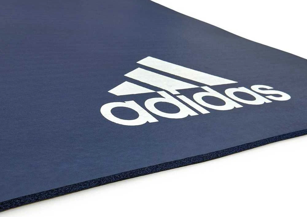 Treniruočių kilimėlis Adidas, 7mm, mėlynas
