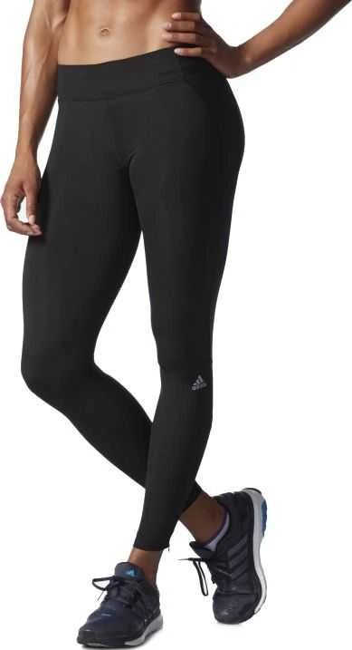 Adidas, Supernova, sportinės moteriškos sintetinės tamprės, Juodas, M dydis
