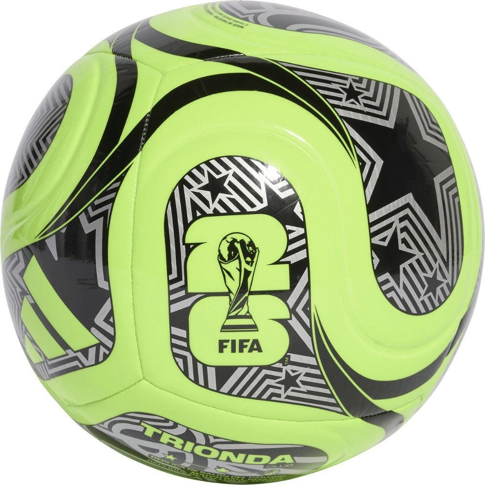 Adidas piłka trionda club world cup jd8052 4 geltona