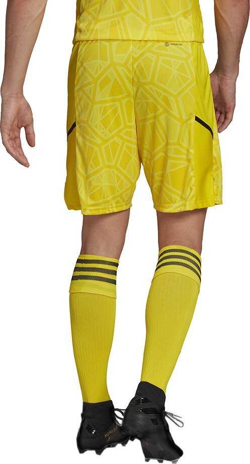 Šortai bramkarskie vyrams adidas Condivo 22 geltona HF0141 (L)
