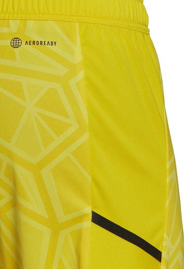 Šortai bramkarskie vyrams adidas Condivo 22 geltona HF0141 (XL)