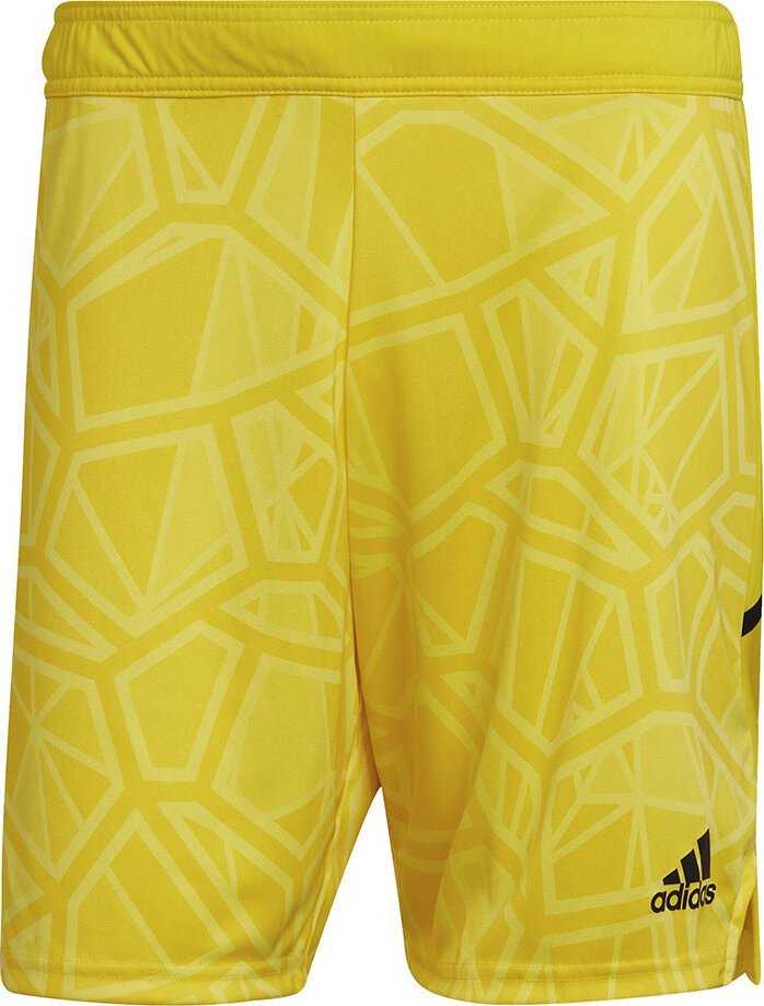 Šortai bramkarskie vyrams adidas Condivo 22 geltona HF0141 (M)
