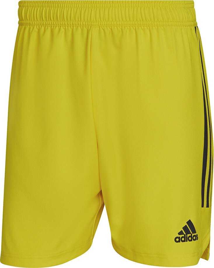 Šortai vyrams adidas Condivo 22 Match Day geltona ir-juoda HA3511 (XL)
