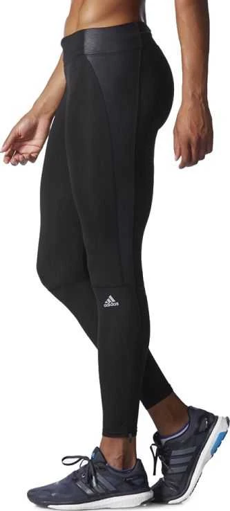 Adidas, Supernova, sportinės moteriškos sintetinės tamprės, Juodas, M dydis