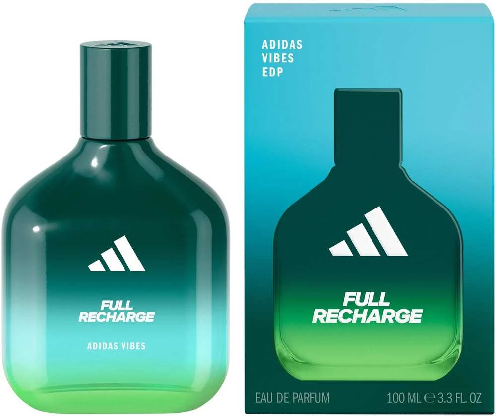 Adidas Vibes Full Recharge EDP parfumuotas vanduo unisex, 100 ml