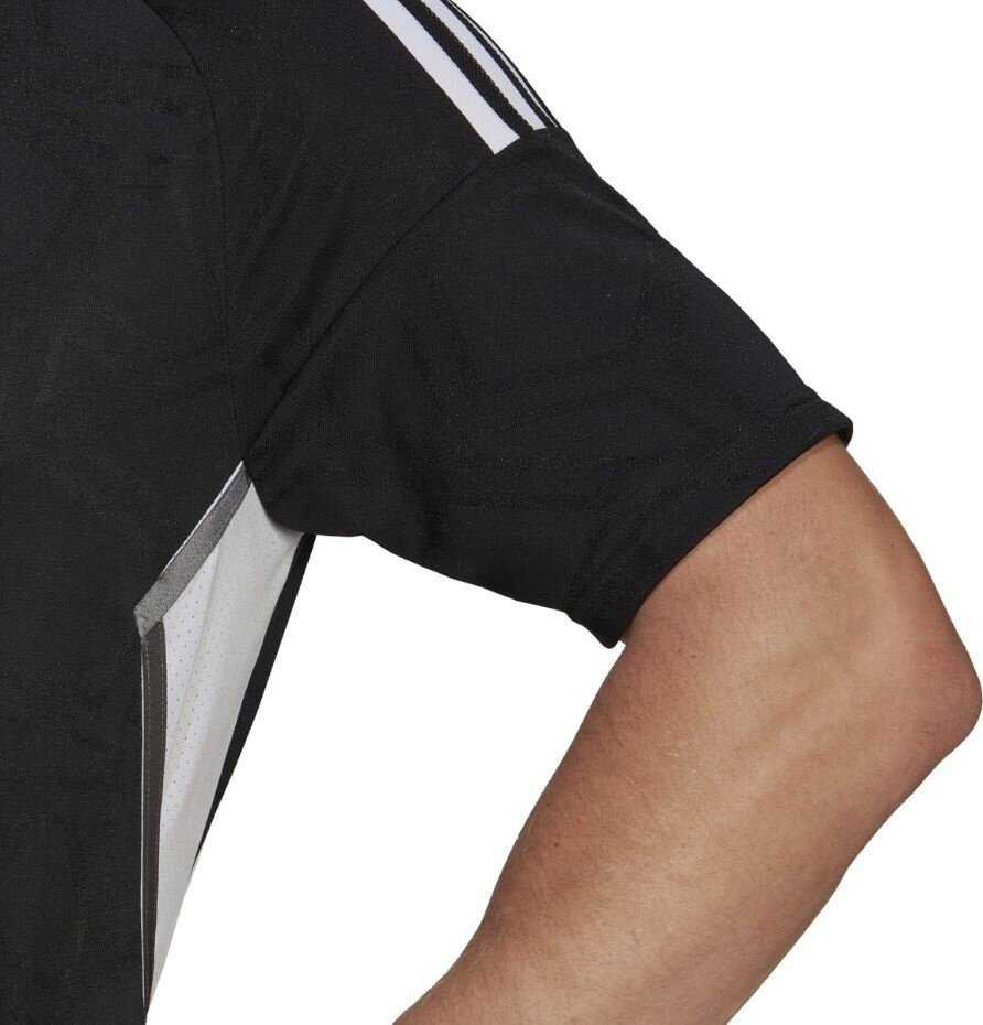 Vyriški marškinėliai adidas Condivo 22 Match Day Jersey juoda HA3514 (S)