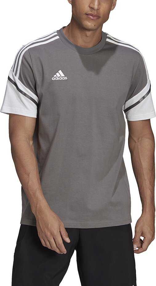 Vyriški marškinėliai adidas Condivo 22 Tee szaro-balta HD2316 (S)