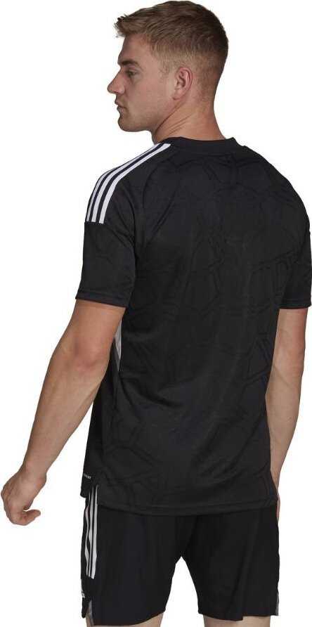 Vyriški marškinėliai adidas Condivo 22 Match Day Jersey juoda HA3514 (S)