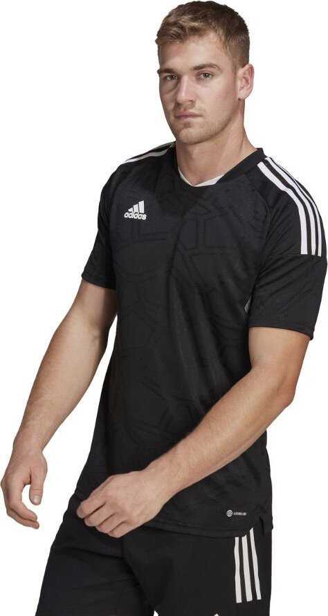 Vyriški marškinėliai adidas Condivo 22 Match Day Jersey juoda HA3514 (S)