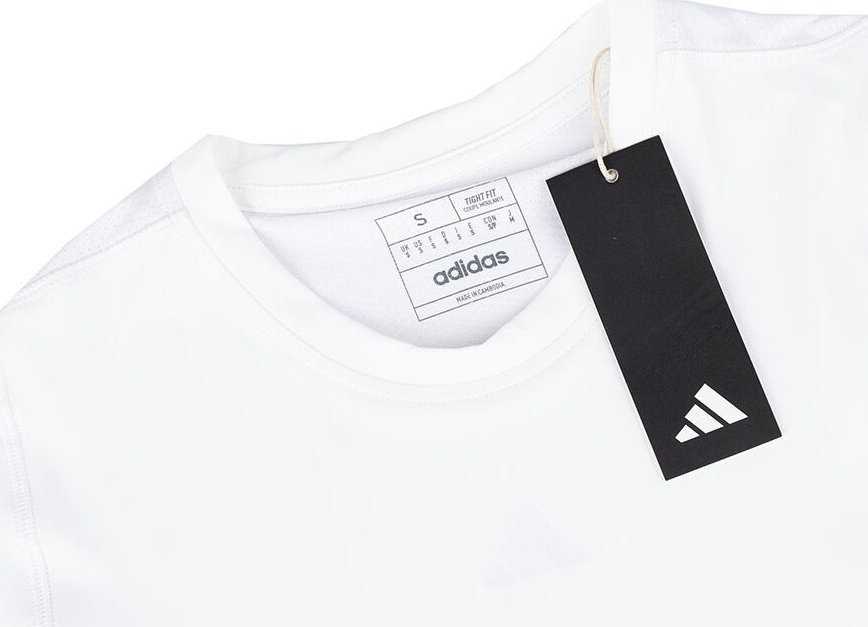 Vyriški marškinėliai adidas Techfit Aeroready Short Sleeve balta IS7605 (L)