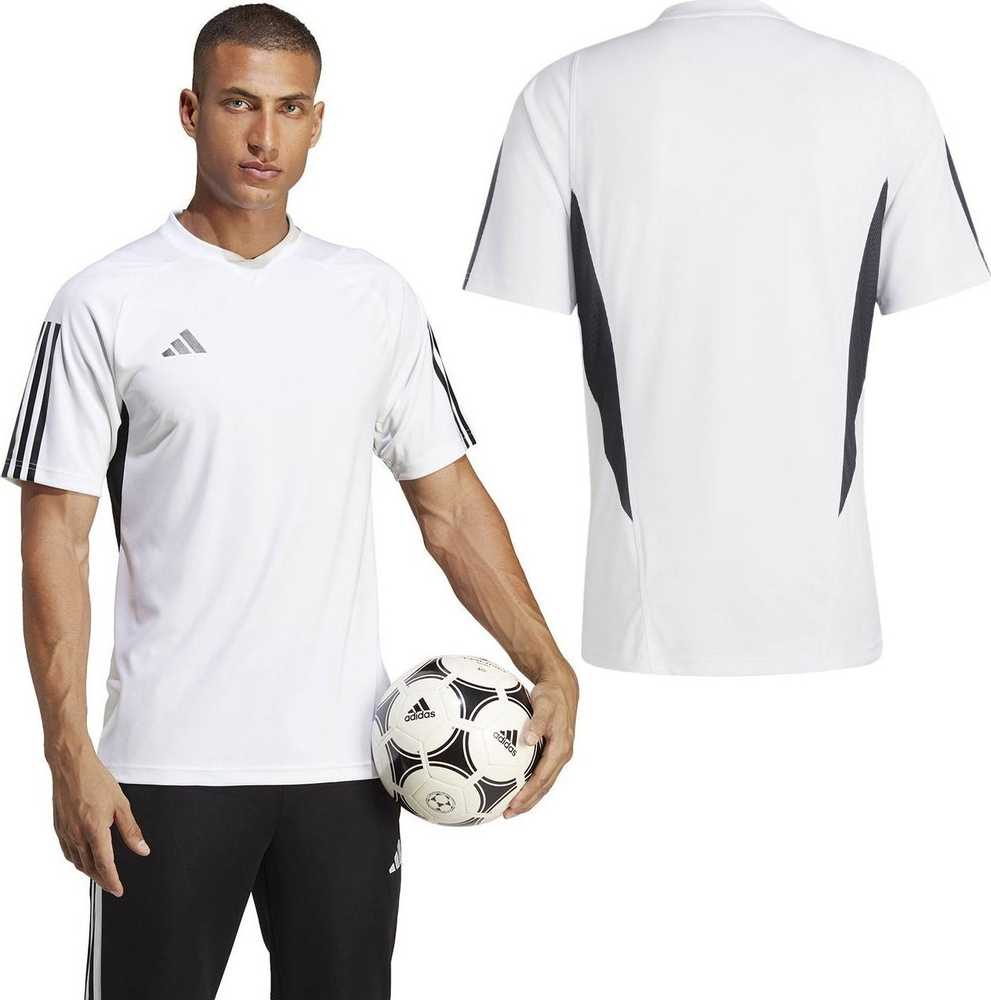 Vyrų „Adidas Tiro 23 Competition“ megztinis baltas ir juodas IC4565 (S)