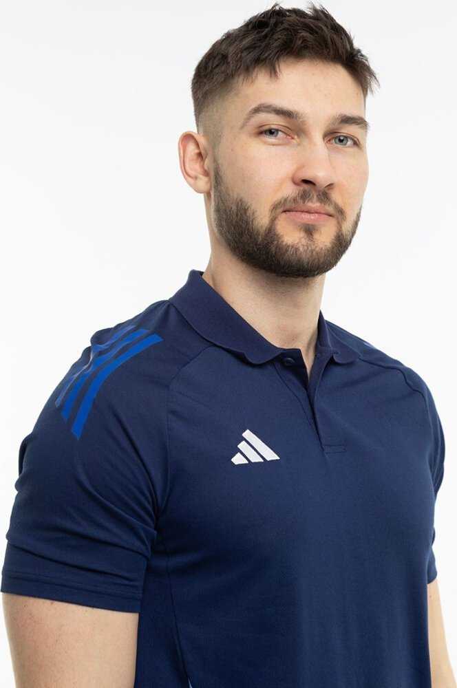 Vyriški marškinėliai adidas Tiro 24 Competition Polo tamsiai mėlyna IR7564 (L)