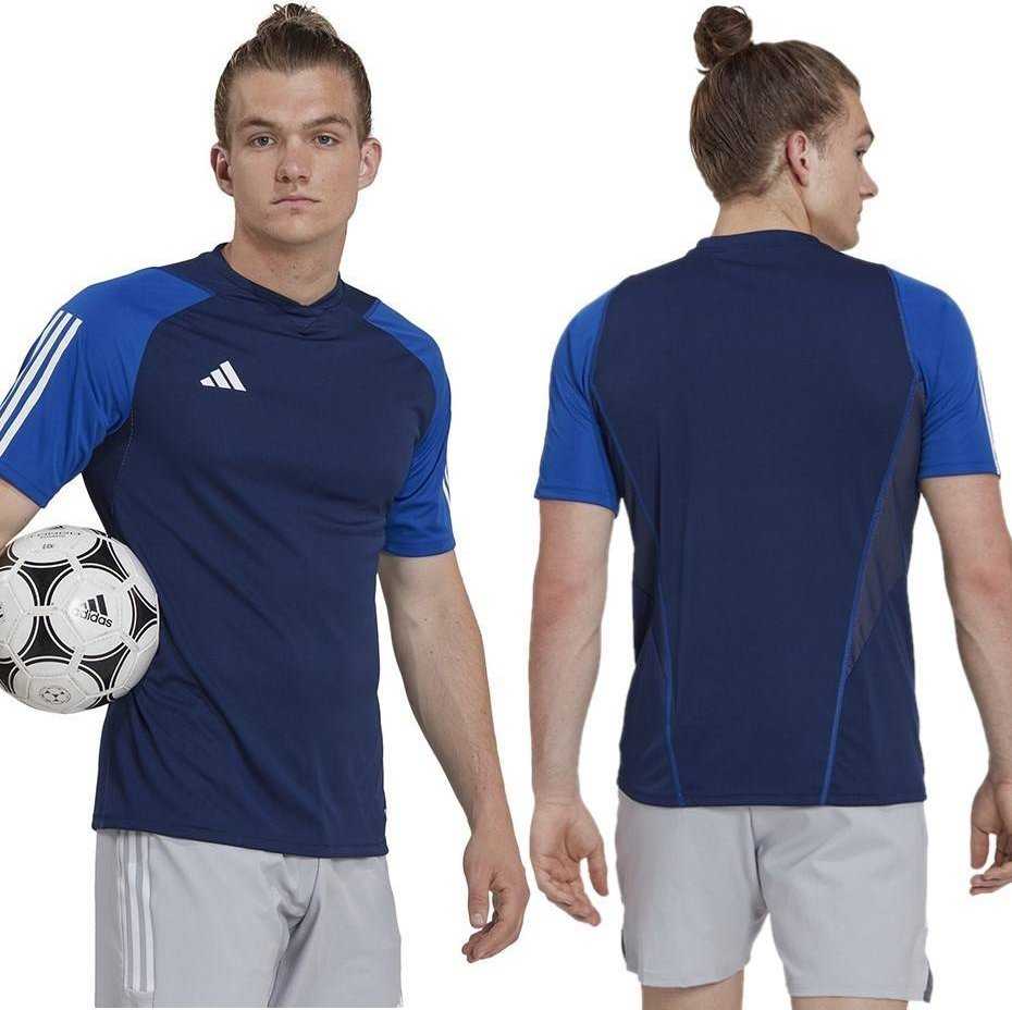Adidas Tiro 23 Competition Jersey tamsiai mėlynas HK7637 (M)