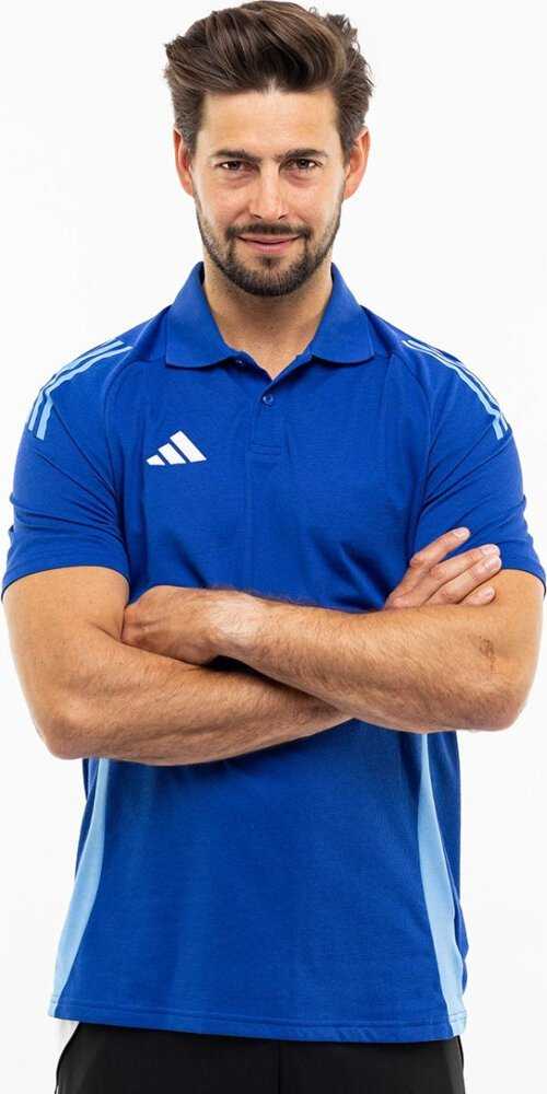 Vyriški marškinėliai adidas Tiro 24 Competition Polo mėlyna IR7566 (M)
