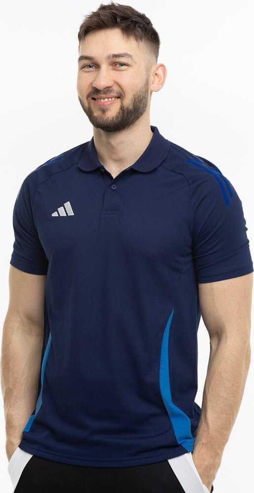Vyriški marškinėliai adidas Tiro 24 Competition Polo tamsiai mėlyna IR7564 (L)