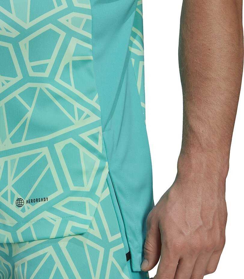 Adidas Vyriški marškinėliai Condivo 22 Goalkeeper Jersey Short Sleeve žalia HB1618 (XL)