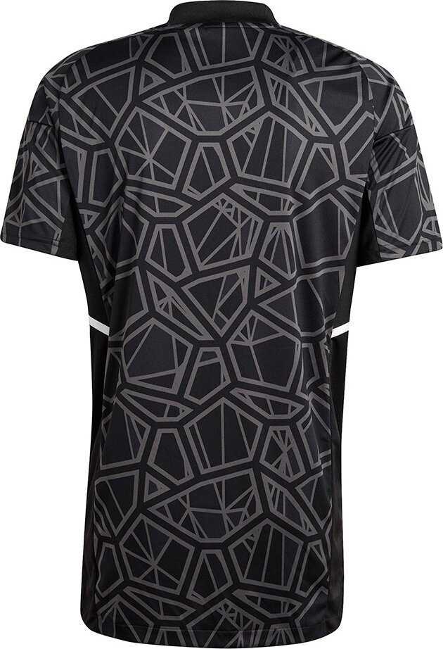 Adidas Vyriški marškinėliai Condivo 22 Goalkeeper Jersey Short Sleeve juoda HB1619 (XL)