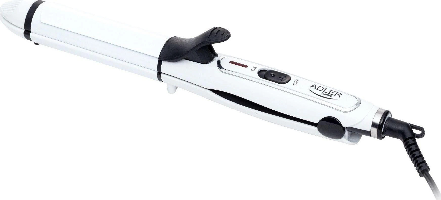 Adler | Hair straightener 2 in 1 | AD 2104 | Garantija 24 mėn. | Ceramic heating system | 50 W | Baltas