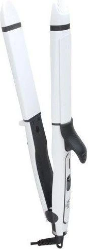 Adler | Hair straightener 2 in 1 | AD 2104 | Garantija 24 mėn. | Ceramic heating system | 50 W | Baltas