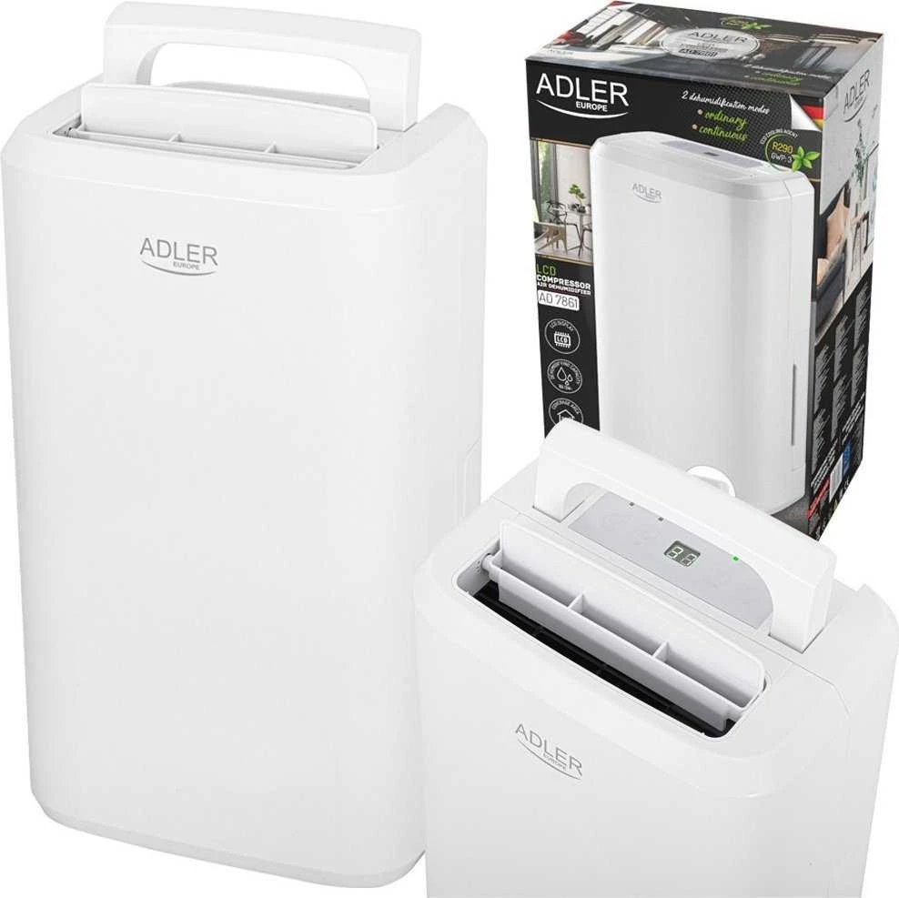 Kompresorinis oro sausintuvas Adler AD 7861, 280 W, 10 l/24 h, patalpoms iki 60 m³