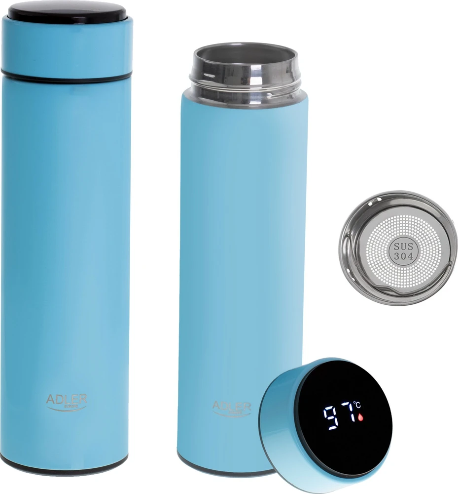 Termosas Adler AD 4506, 473 ml, Mėlynas