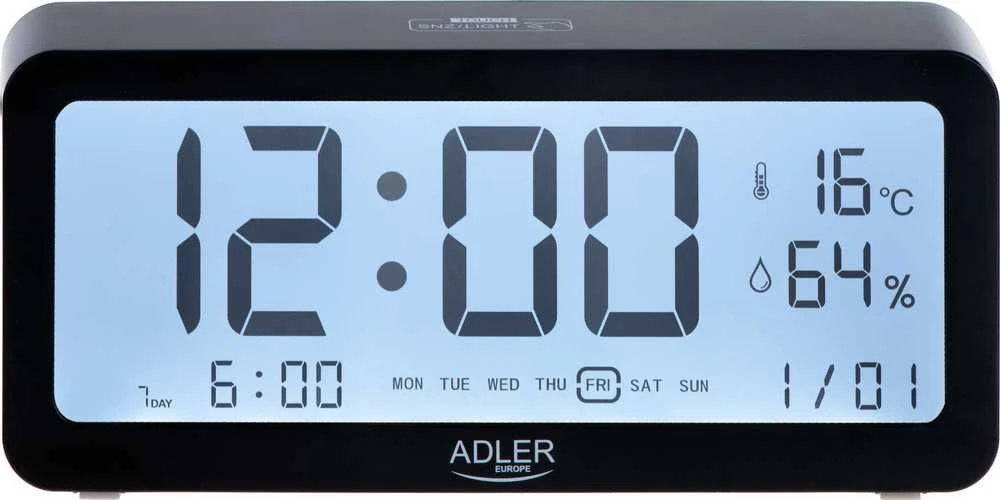 Adler | Žadintuvas | AD 1195b | Signalizacijos funkcija | Juodas