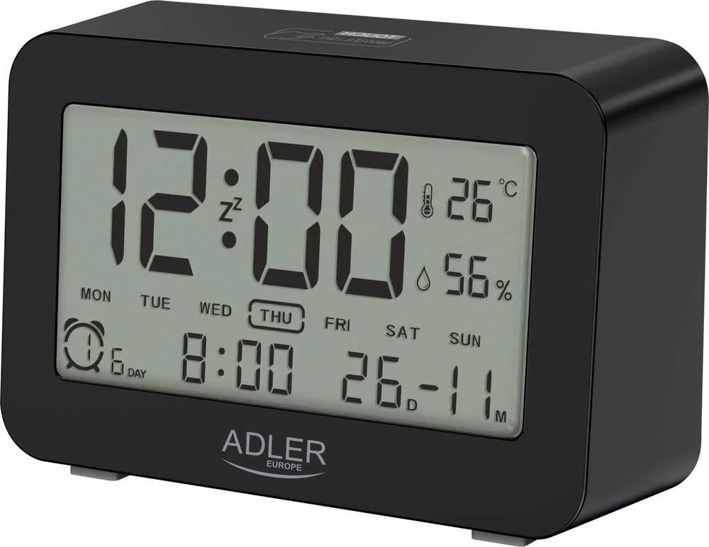 Adler | Žadintuvas | AD 1196b | Signalizacijos funkcija | Juodas