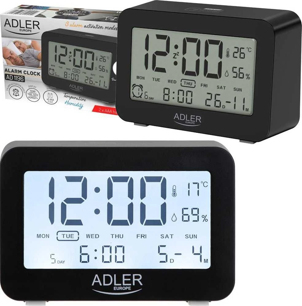 Adler | Žadintuvas | AD 1196b | Signalizacijos funkcija | Juodas