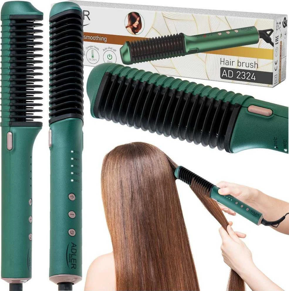 Adler | Straightening | AD 2324 | Temperature (max) 210 °C | Žalias