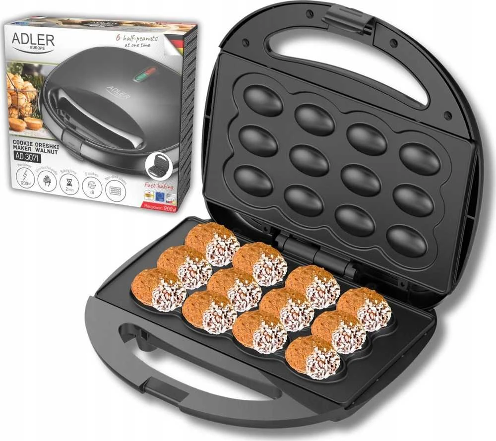 Adler AD 3071 Riešutų formos sausainių keptuvė