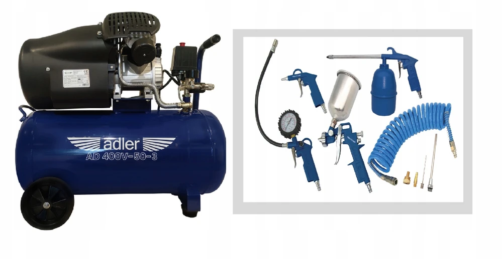 ADLER KOMPRESORIUS 50l AD400V-50-3 230V V2