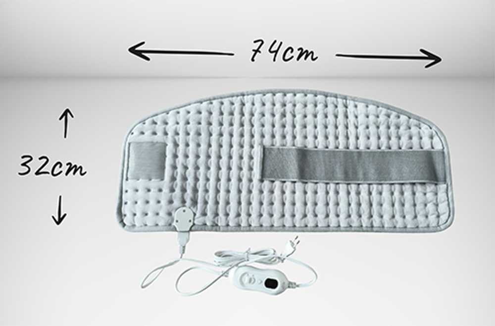 Adler | Šildymo diržas ant juosmens | AD 7437 | Šildymo lygių skaičius 4 | Asmenų skaičius 1 | Nuotolinio valdymo pultas | 100 W | Šviesus Pilkas