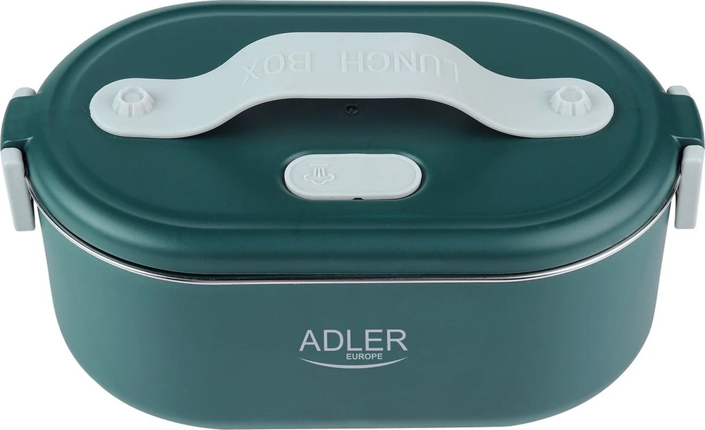 Adler | Heated Food Container | AD 4505g | Capacity 0.8 L | Material Nerūdijantis plienas/Plastic | Žalias