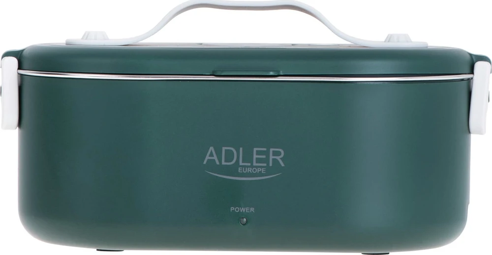 Adler | Heated Food Container | AD 4505g | Capacity 0.8 L | Material Nerūdijantis plienas/Plastic | Žalias