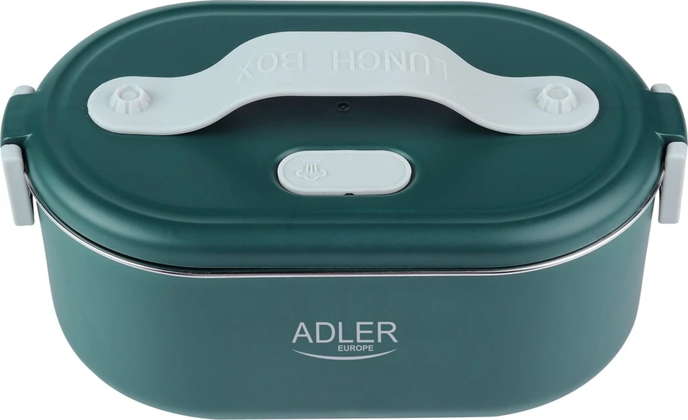 Adler | Heated Food Container | AD 4505g | Capacity 0.8 L | Material Nerūdijantis plienas/Plastic | Žalias