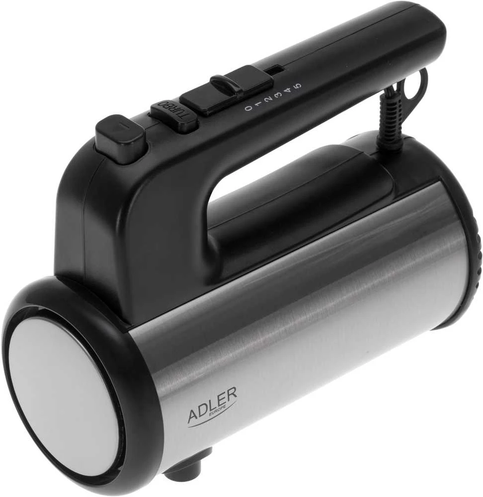 Plakiklis Adler Hand mixer | AD 4232 | Hand Mixer | 900 W | Greičių skaičius 5 | Turbo mode | Juodas/Stainless Steel