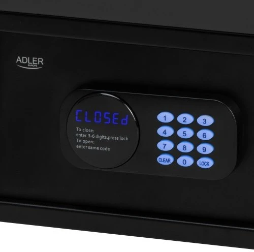 Adler AD 1045 Seifas su elektroniniu kodu ir spyna